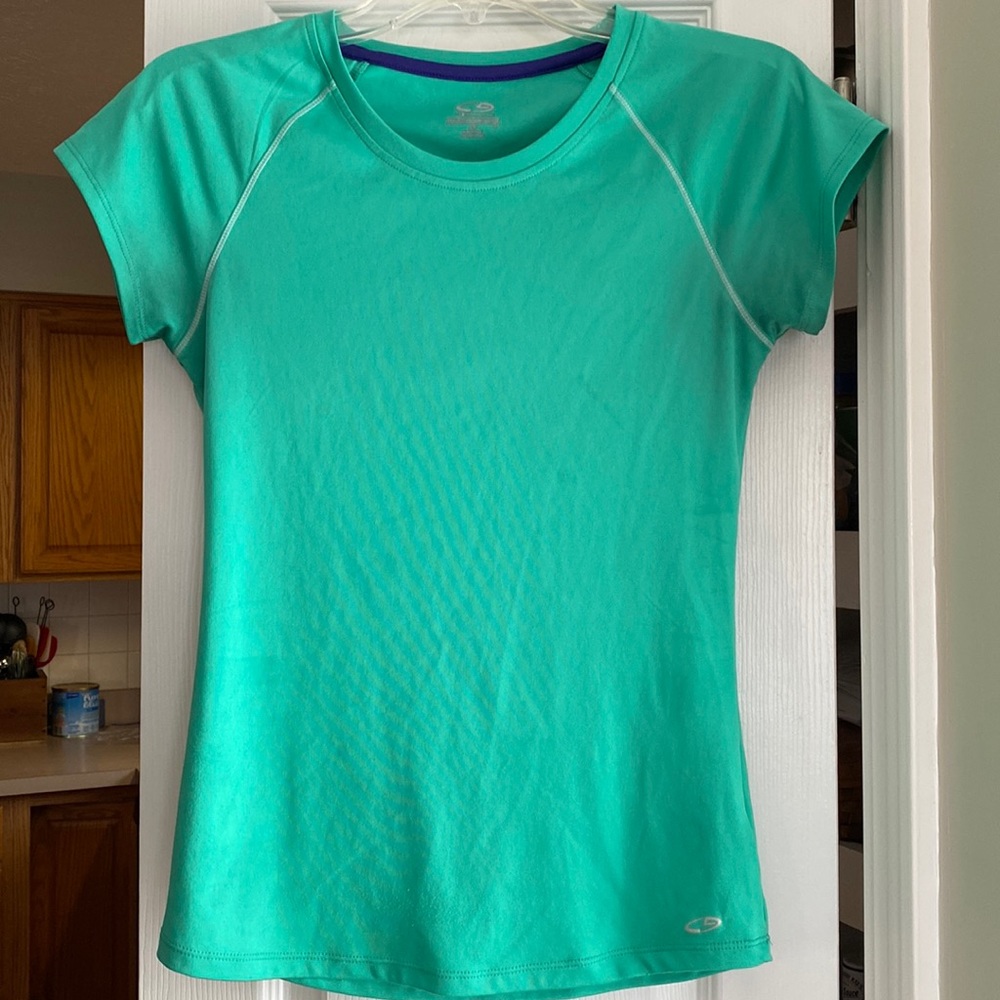 Champion green athletic top